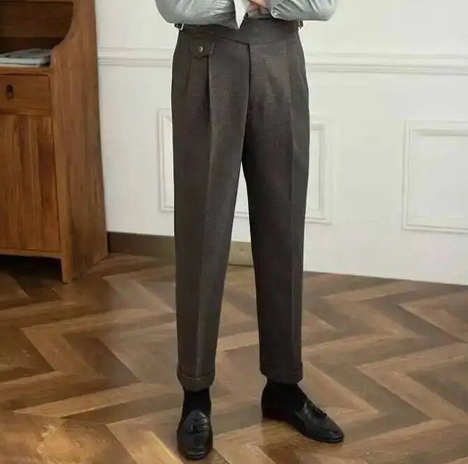 Pantalón Old money autumn straight
