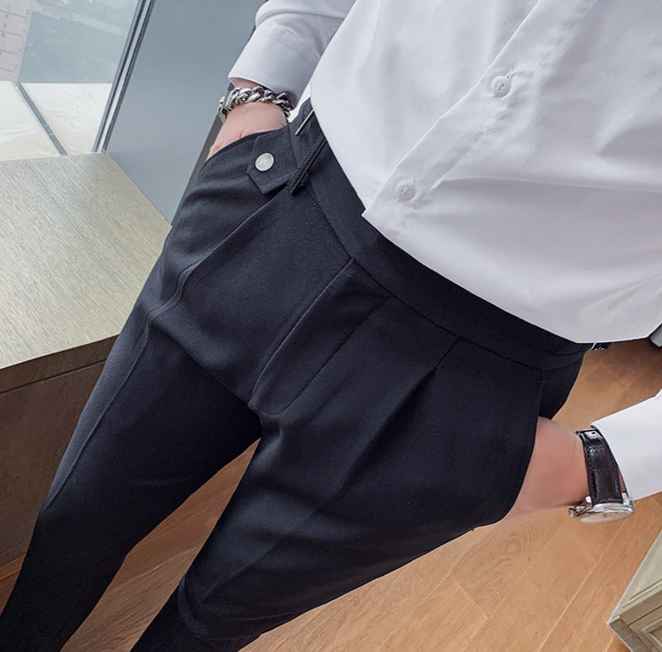 Pantalón Antonios Black casual Outfit