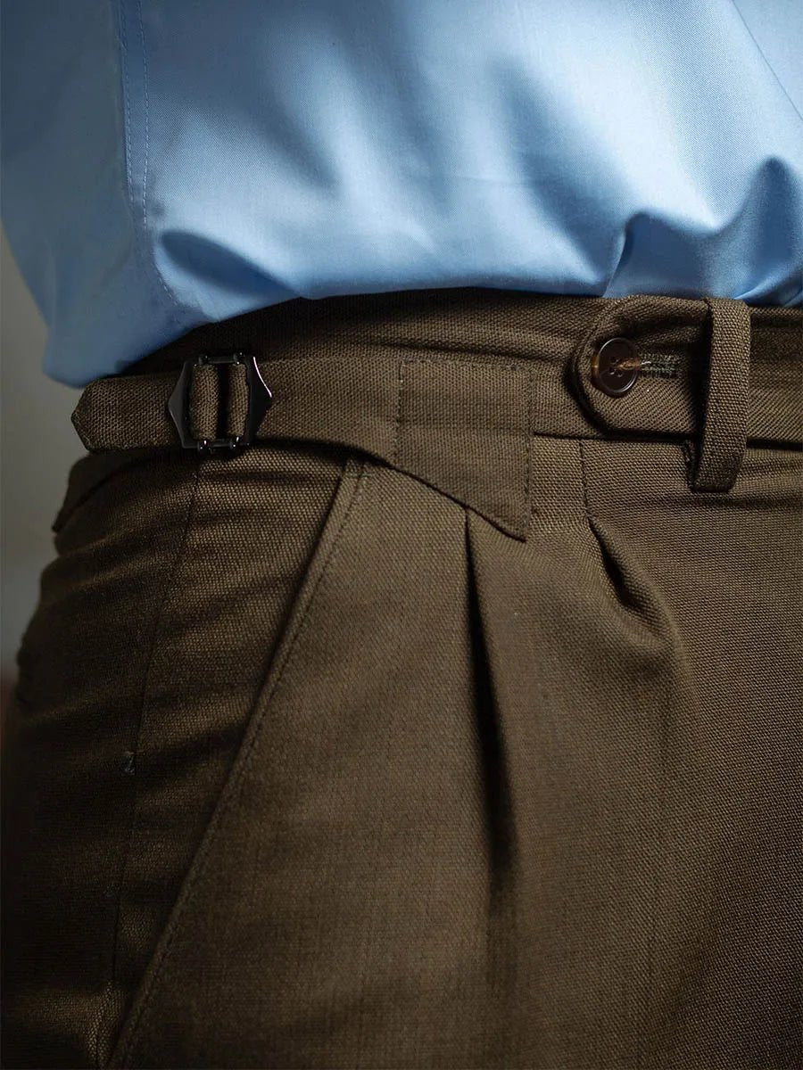 Pantalón Paris button wool versatile