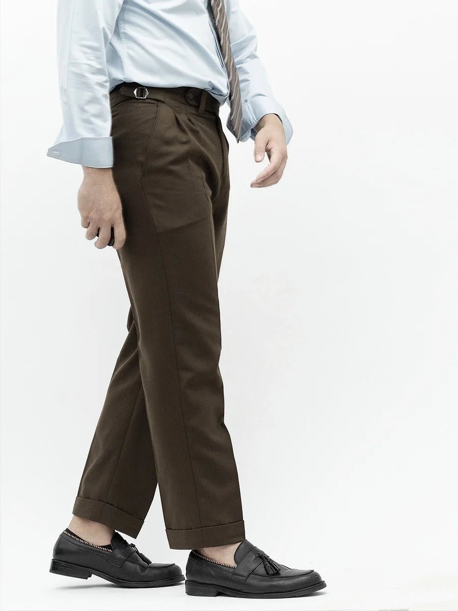 Pantalón Paris button wool versatile