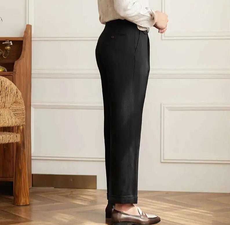Paris formal high-waist trousers
