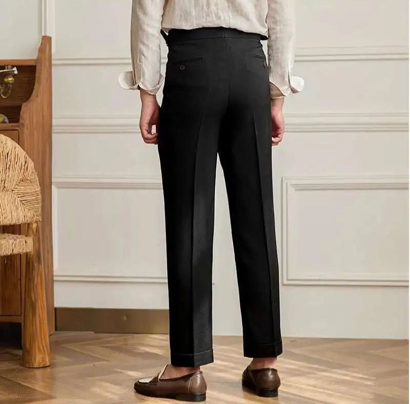 Paris formal high-waist trousers