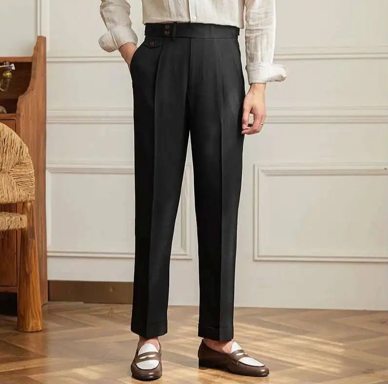 Paris formal high-waist trousers
