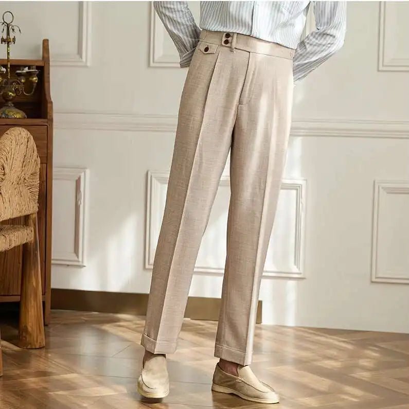 Paris formal high-waist trousers