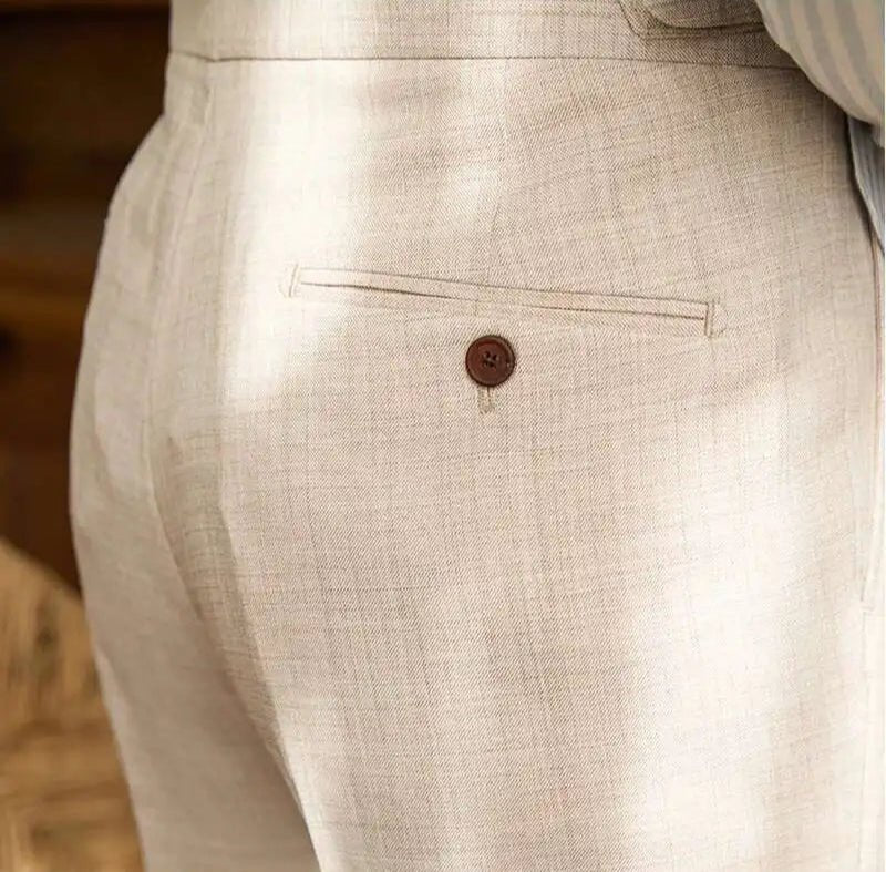 Paris formal high-waist trousers