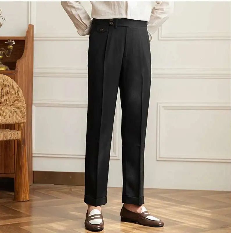 Paris formal high-waist trousers