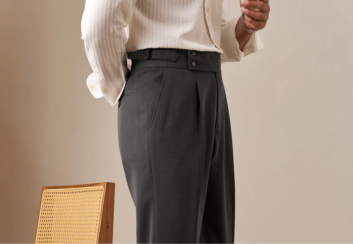 Pantalón Paris high waist straight fit