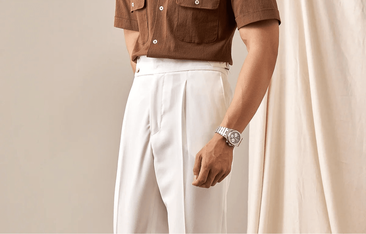 Pantalón Paris high waist straight fit