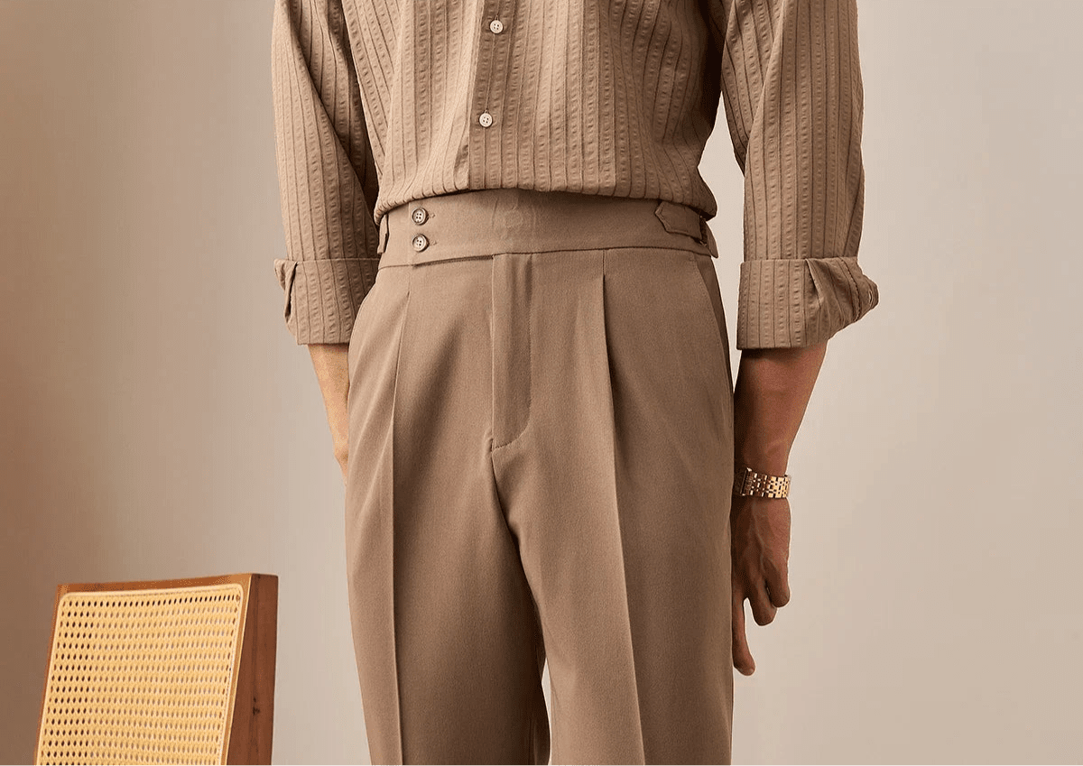 Pantalón Paris high waist straight fit