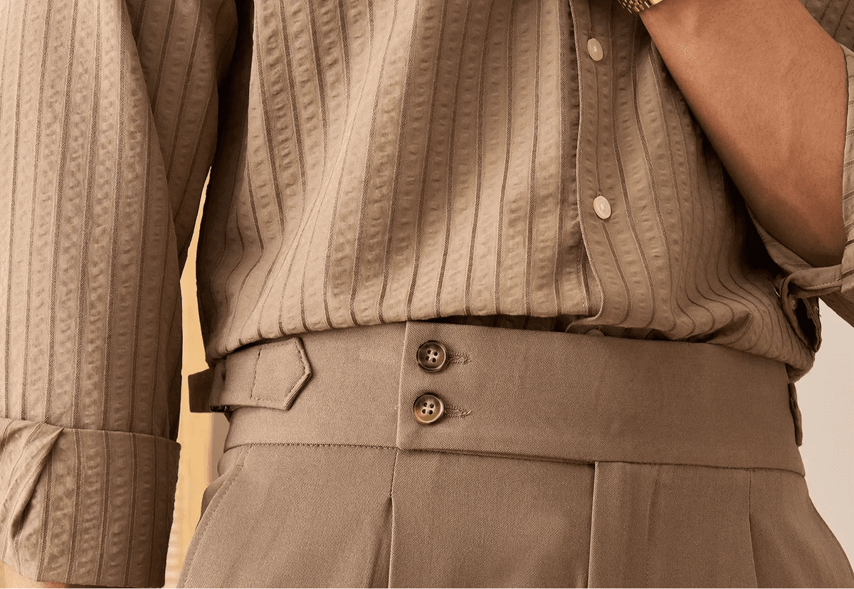 Pantalón Paris high waist straight fit