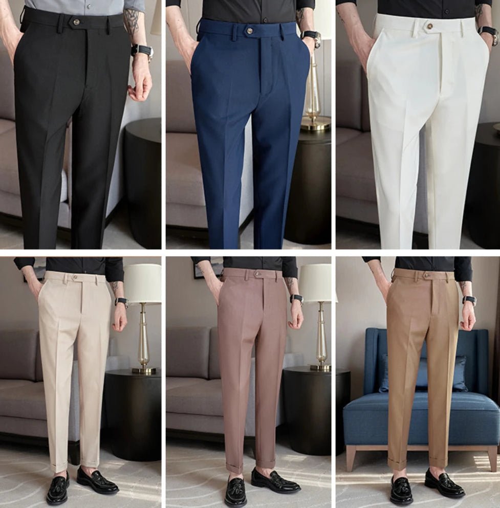 Pantalón Paris de corte entallado ejecutivo