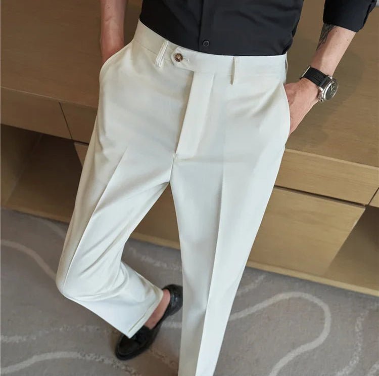 Pantalón Paris de corte entallado ejecutivo