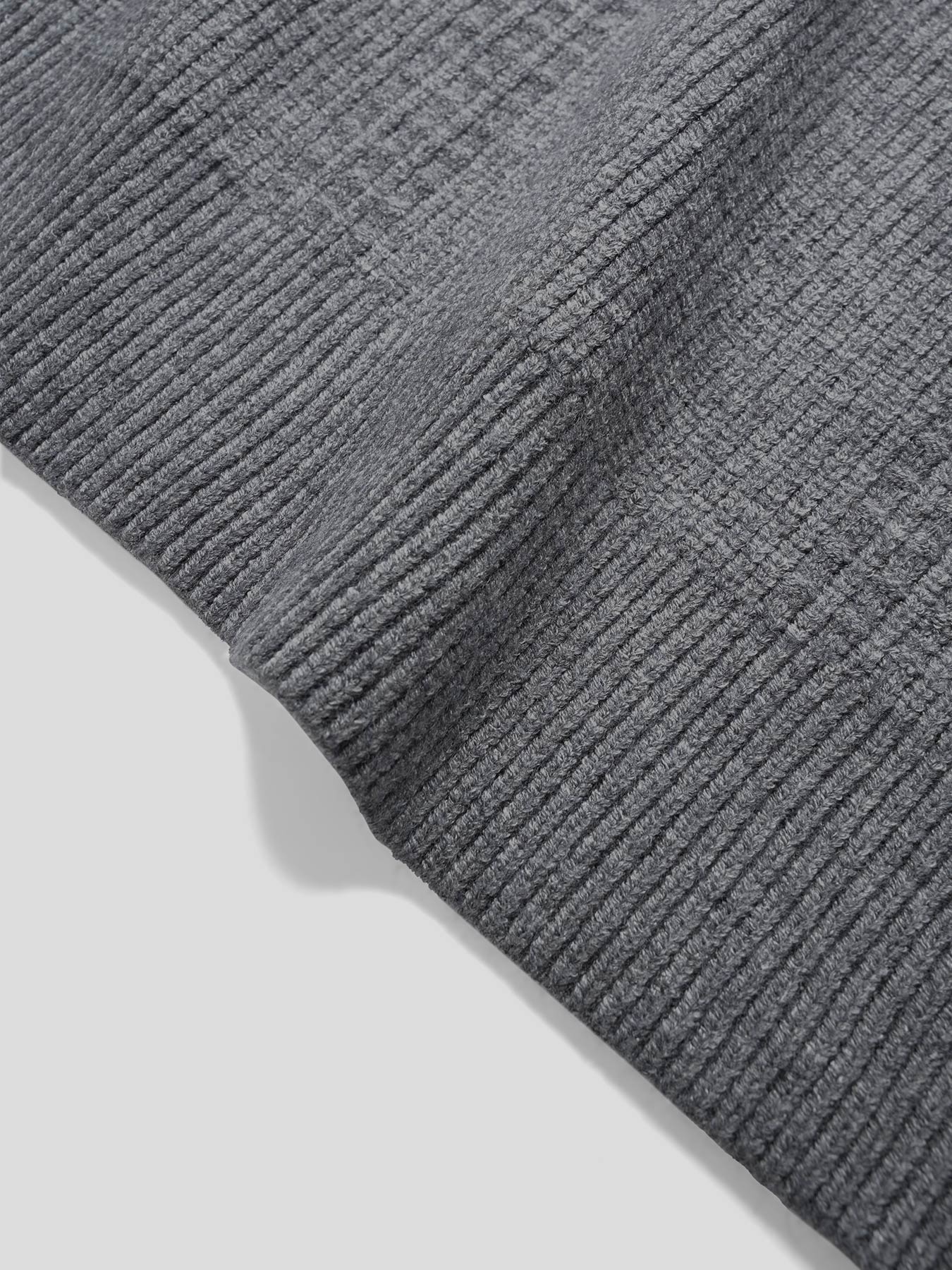 Gentletejido Half-Zip High cuello Sweater