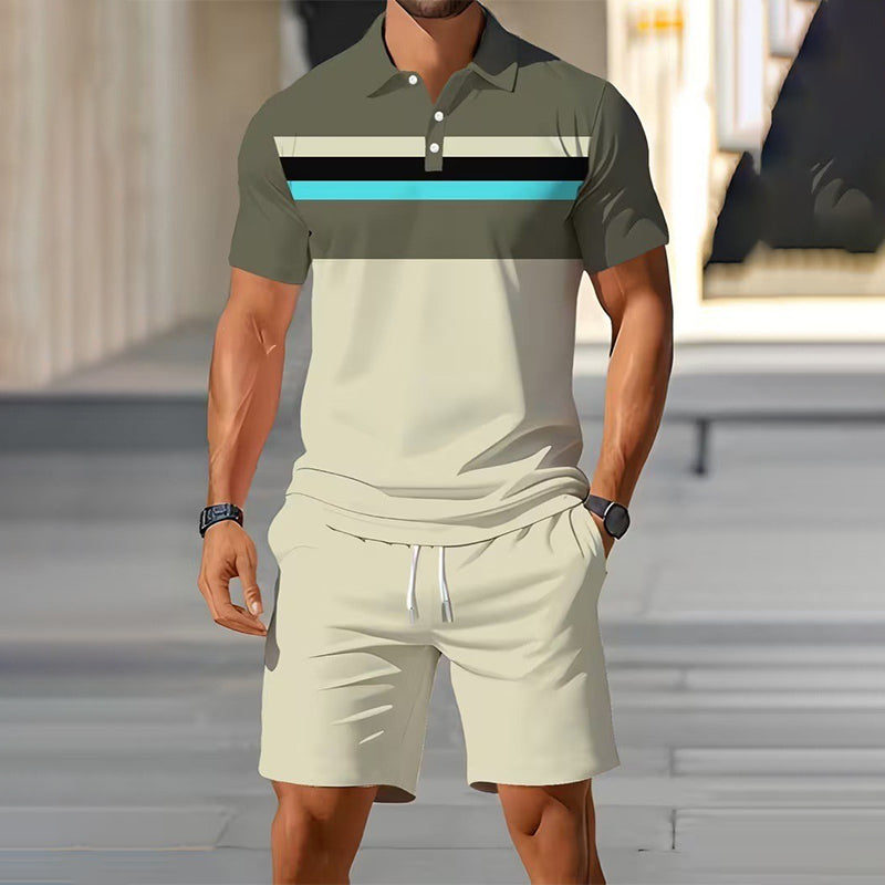 👕 LIMITED-TIME 50% OFF! ✨ para hombre Summer Breathable camisa & shorts Set