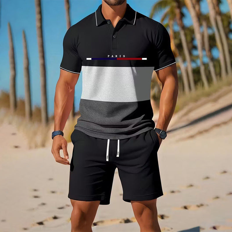 👕 LIMITED-TIME 50% OFF! ✨ para hombre Summer Breathable camisa & shorts Set