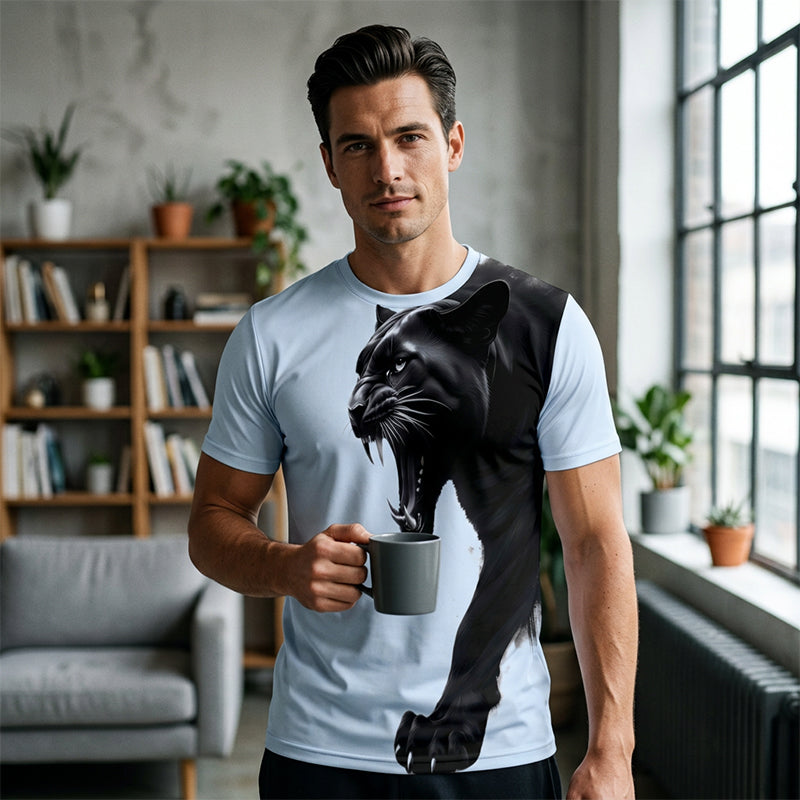 para hombre Breathable Graphic estampado camiseta