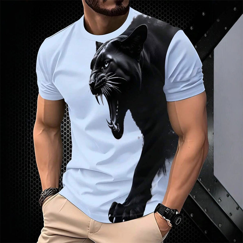 para hombre Breathable Graphic estampado camiseta