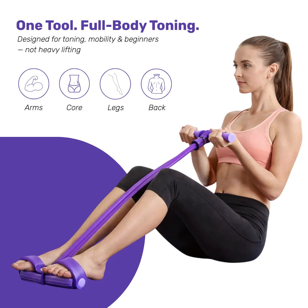 Multifunction Pedal Resistance Band