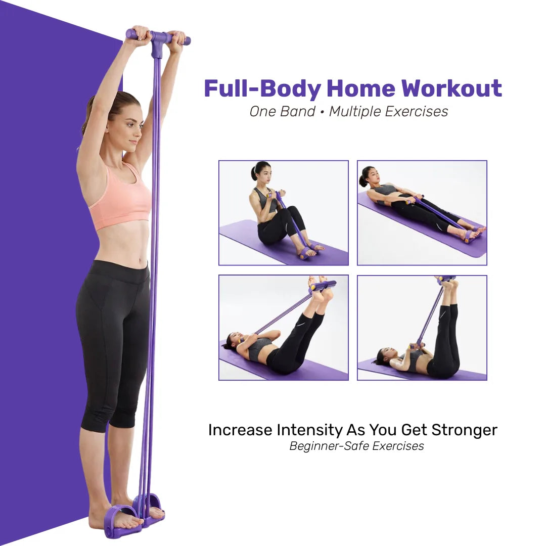 Multifunction Pedal Resistance Band