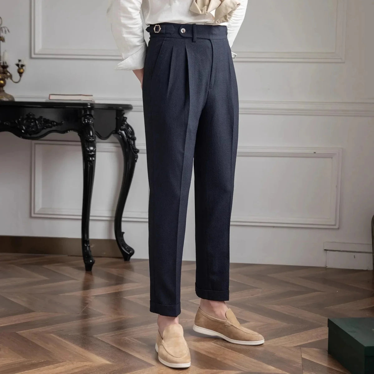 Pantalón Straight fit suit elegant