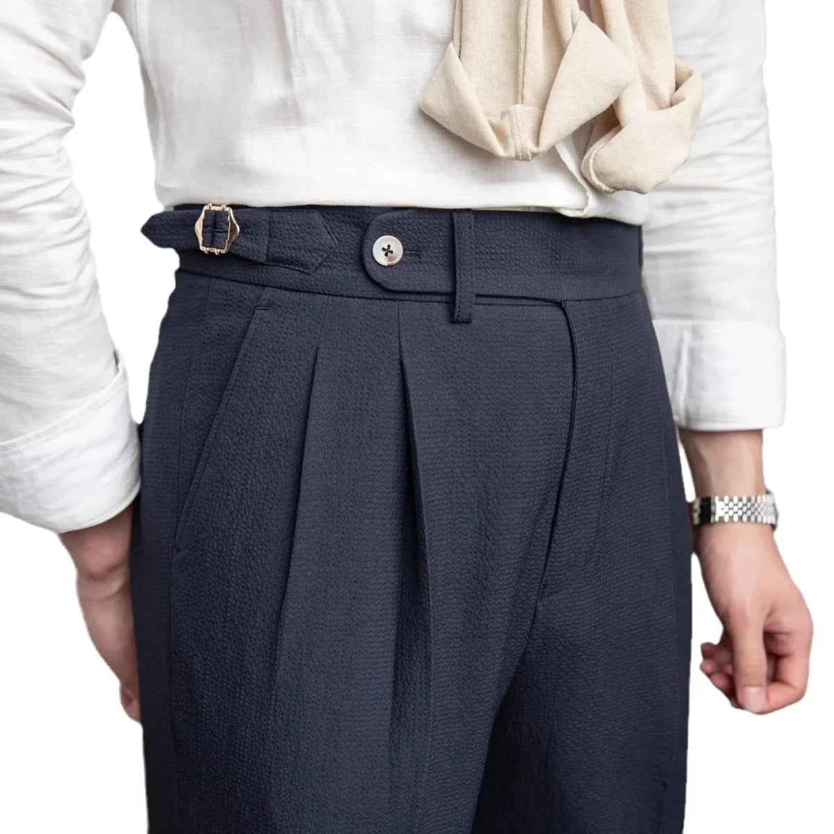 Pantalón Straight fit suit elegant