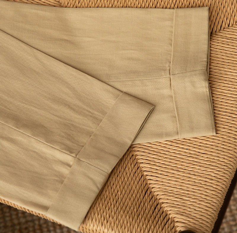 Summer straight fit elegant trousers