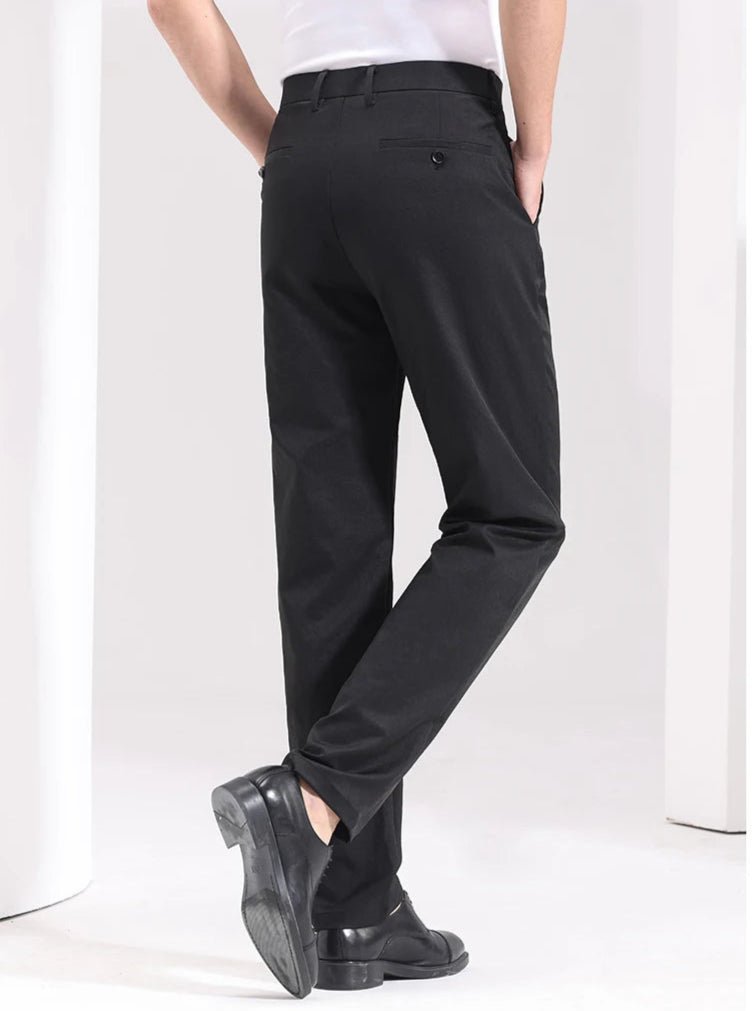 Trousers smart-casual carrot fit