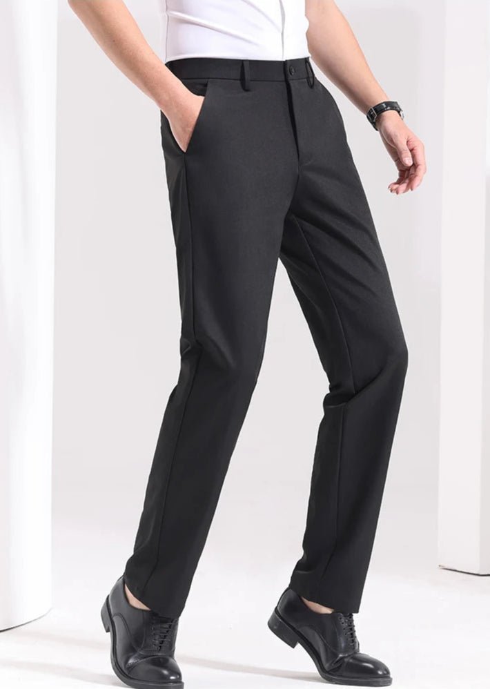 Trousers smart-casual carrot fit
