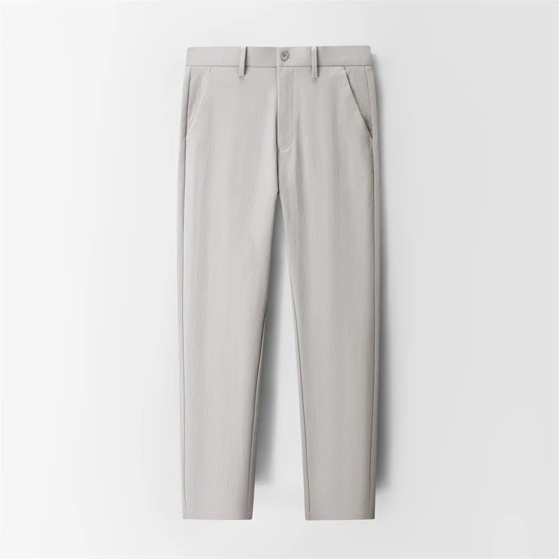 Trousers smart-casual carrot fit
