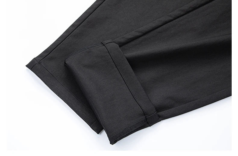 Trousers smart-casual carrot fit
