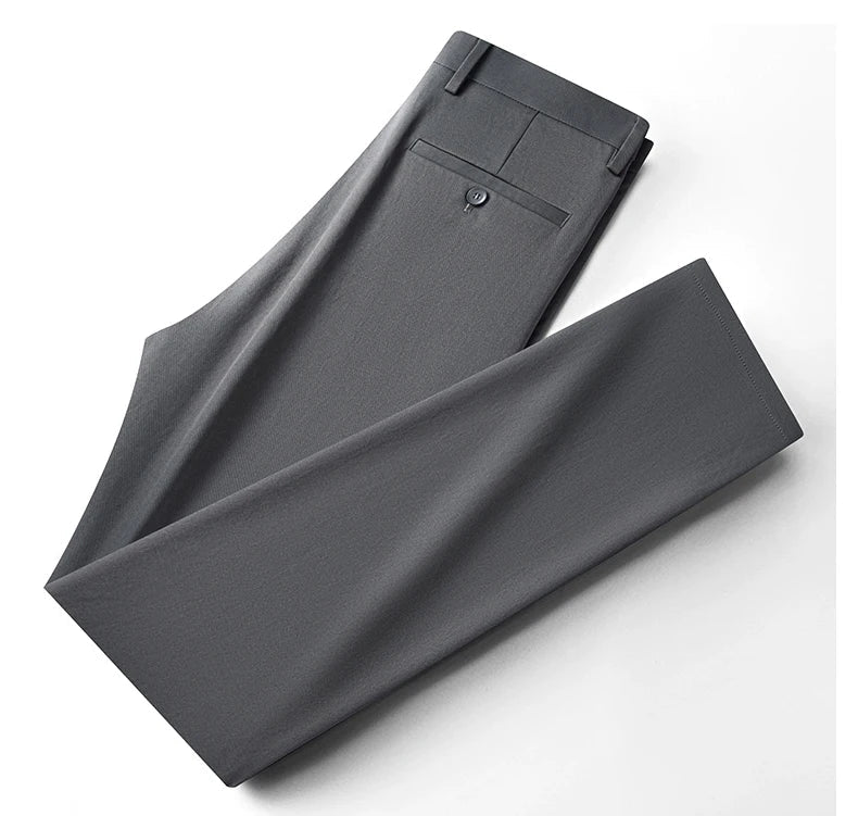 Trousers smart-casual carrot fit