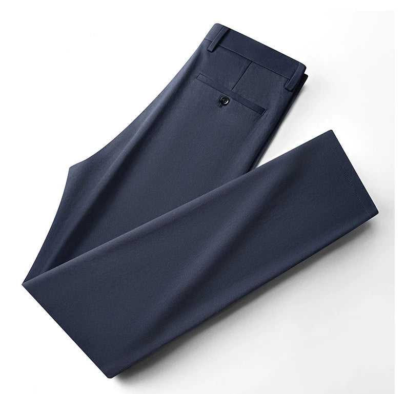 Trousers smart-casual carrot fit
