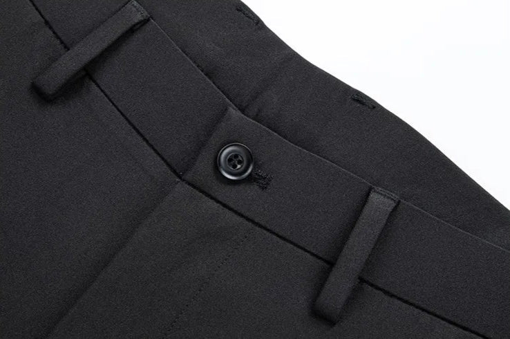 Trousers smart-casual carrot fit