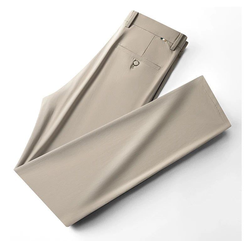 Trousers smart-casual carrot fit