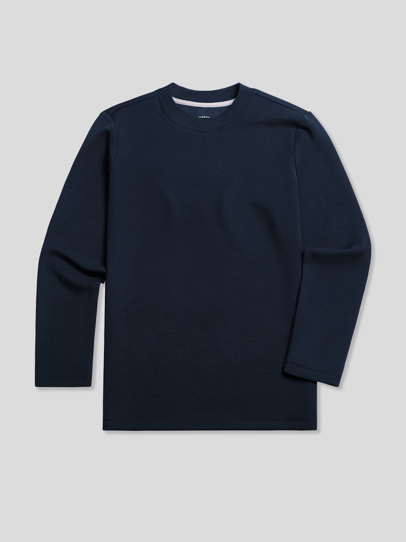 Modal Blend Elbow Patch de manga larga Tee:clásico Fit