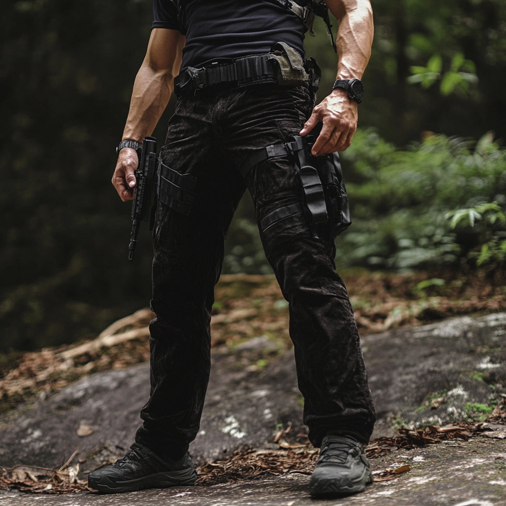 Pantalón terciopelo Tactical Style para exterior para hombre