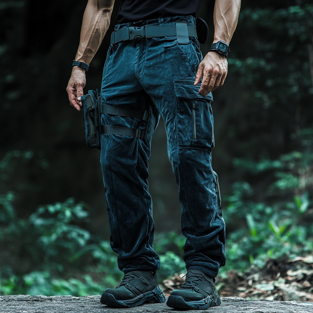 Pantalón terciopelo Tactical Style para exterior para hombre