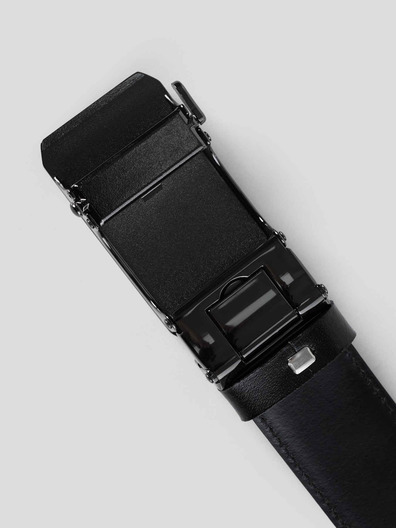 Cinturón Automatic Buckle cuero Dress