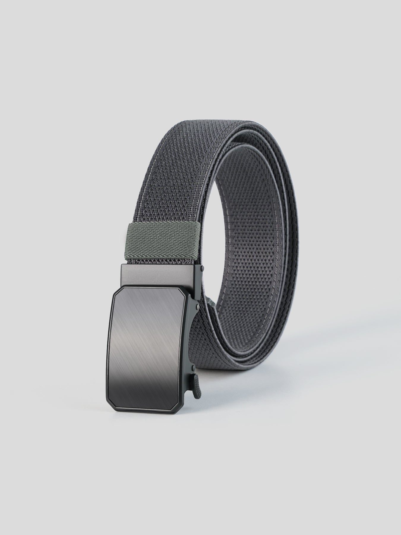 Cinturón Automatic Buckle Woven casual