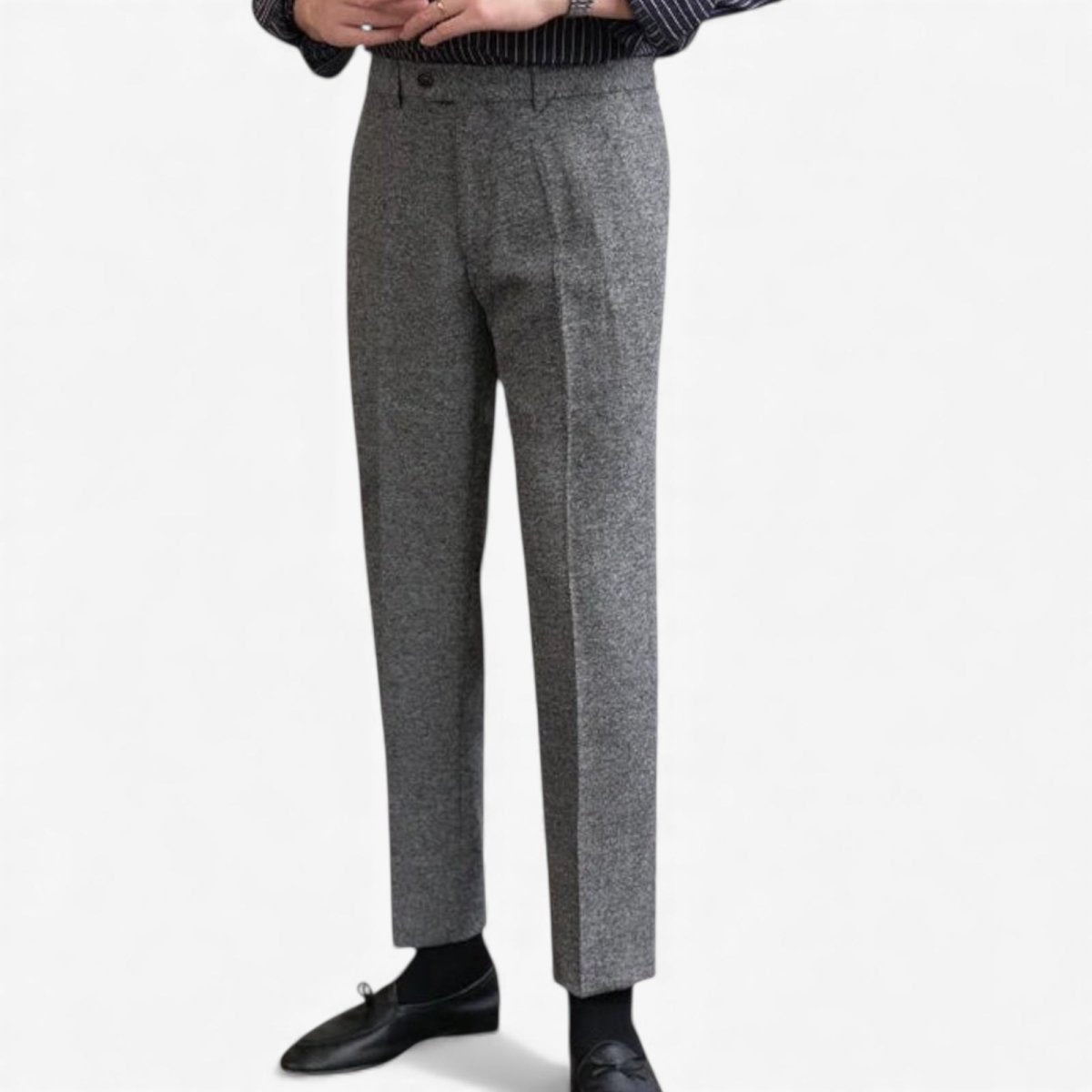 Winter tweed suit trousers