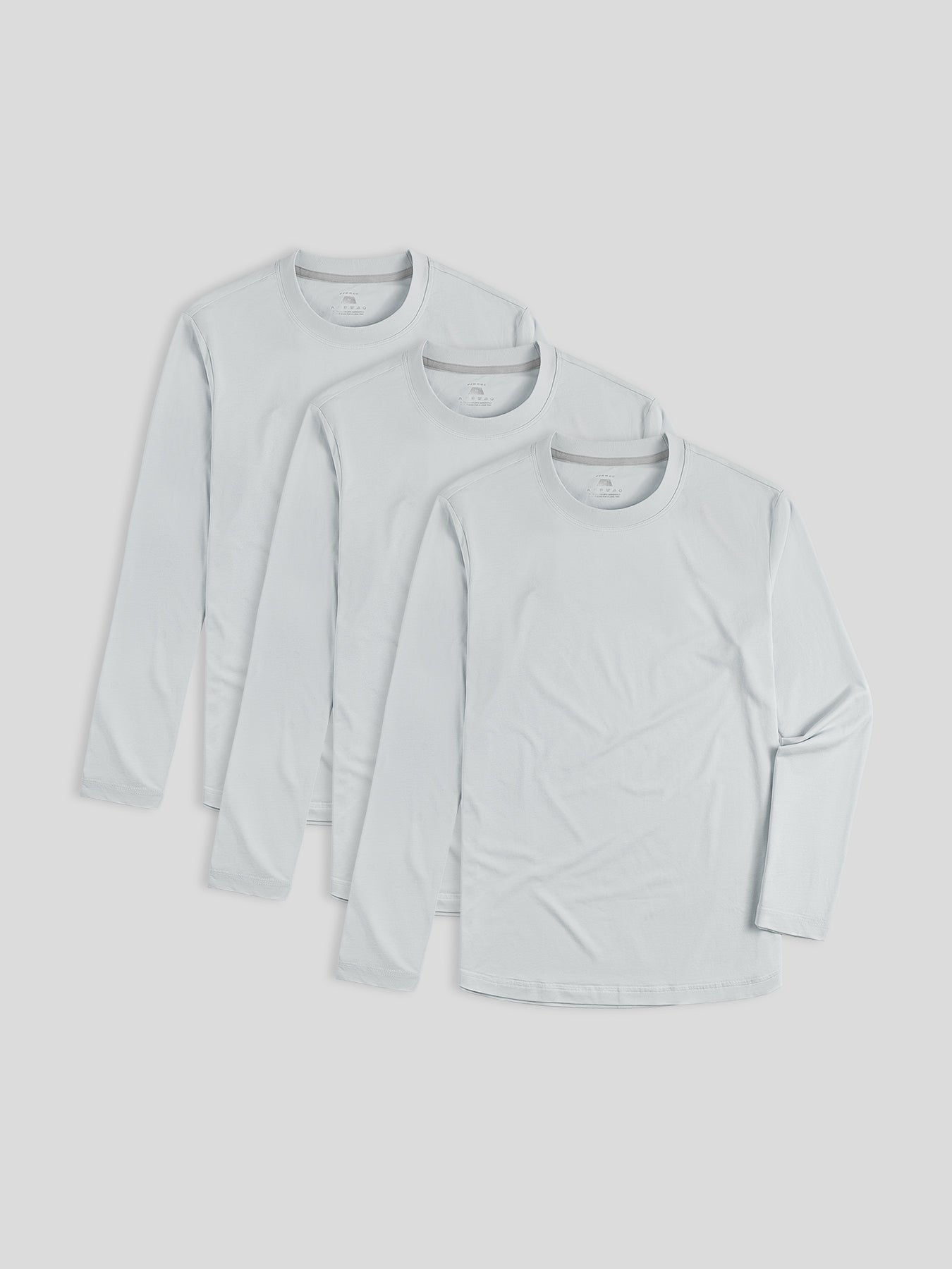 Staysmooth de corte entallado de manga larga Tee 3-Pack: 2024 New Colors