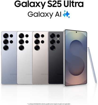 Samsung Galaxy S25 Ultra Azul 256GB con S-Pen