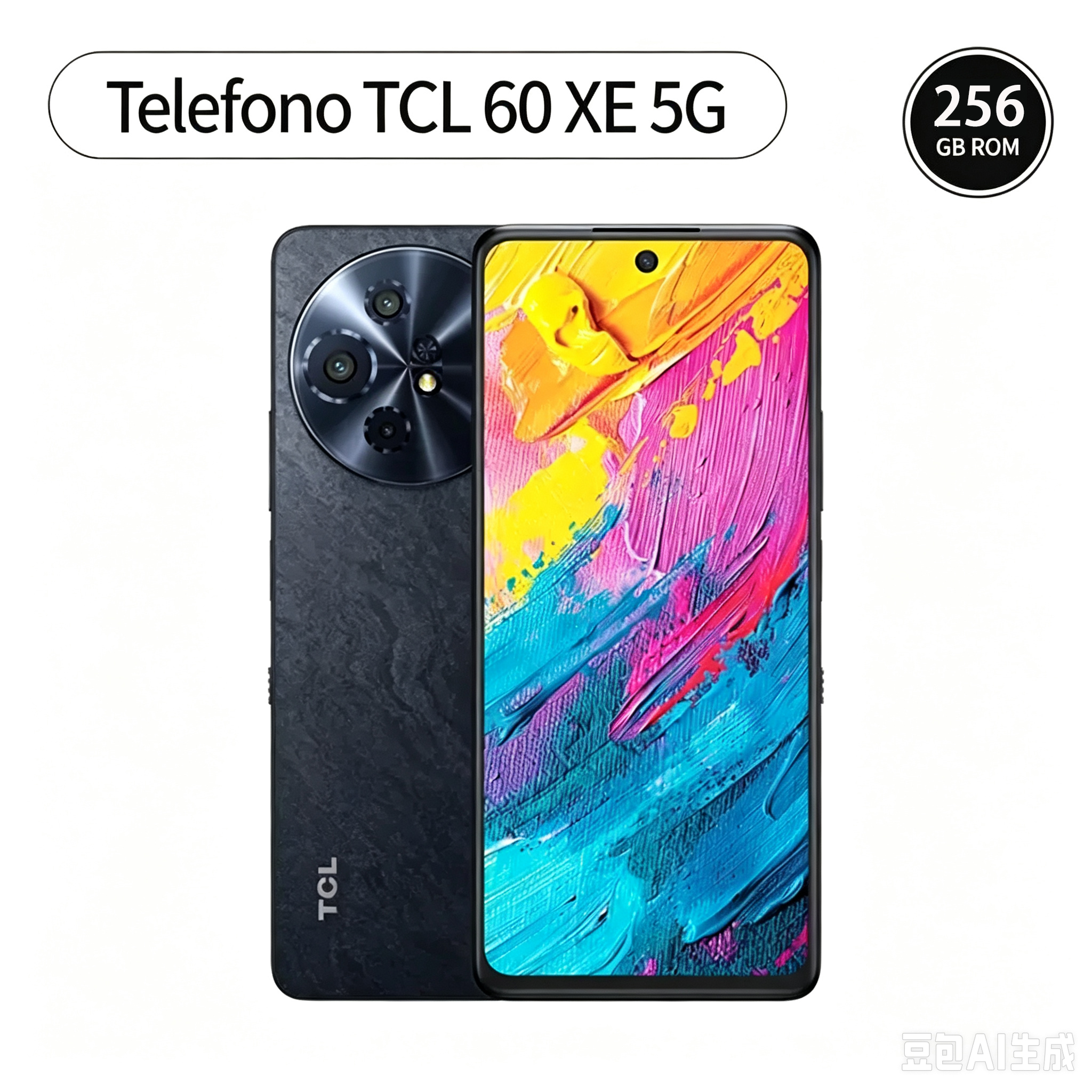 TCL 60 XE NXTPAPER 5G Cell Phone, AT&T, T-Mobile & Verizon Unlocked Android Smartphone, 8GB+128GB/8GB+256GB, 6.8" 120Hz Paper-Like Display, AI Features, 5010mAh Battery, Advanced Camera System,
