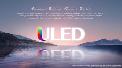 Hisense ULED 4K Premium 65U6H Quantum Dot QLED Series 65 Pulgadas Smart Google TV, Dolby Vision Atmos, Control Remoto de Voz, Compatible con Alexa (Modelo 2025)