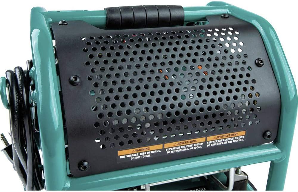 Makita MAC100Q Quiet Series, 1/2 HP, 1 galón compacto, sin aceite, compresor de aire eléctrico