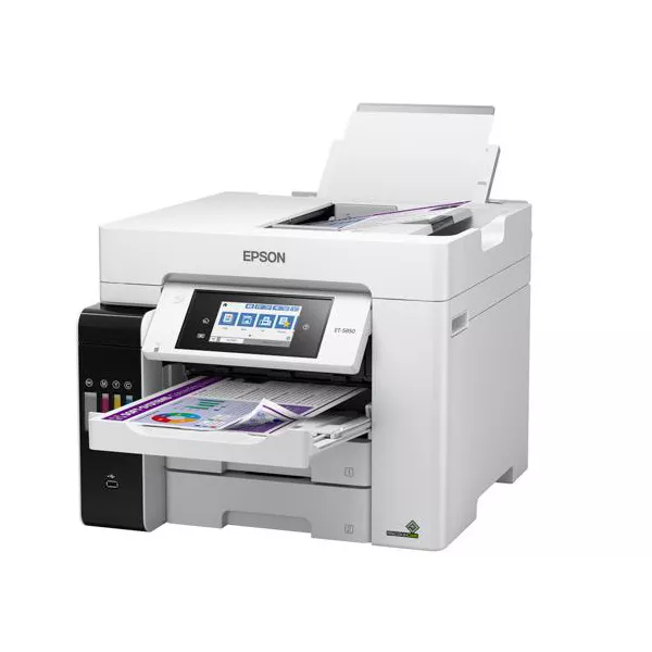 Impresora multifunción a color inalámbrica Epson EcoTank Pro ET-5850 Supertank
