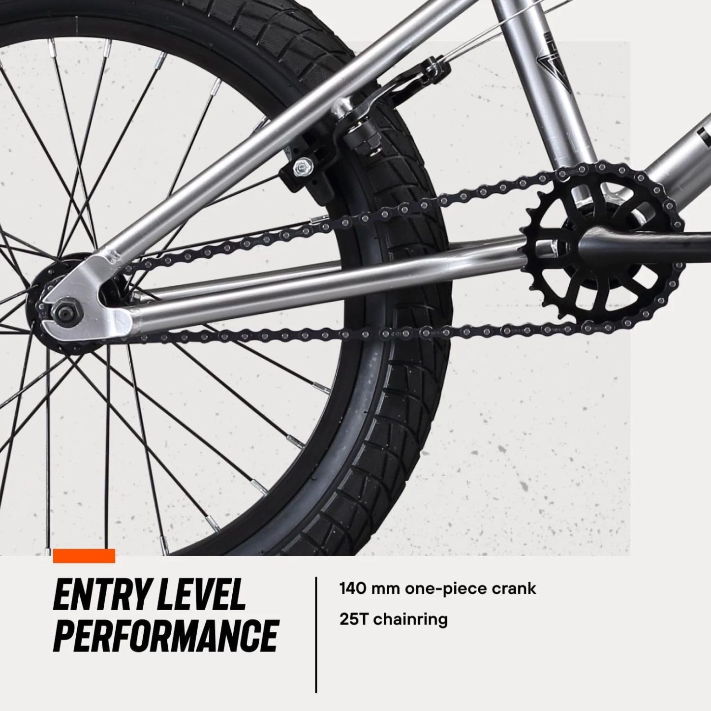 Mongoose Legion Freestyle Sidewalk Bicicleta BMX para niños y principiantes a usuarios avanzados, ruedas de 16-20 pulgadas (40.64 cm - 50.80 cm), marco de acero Hi-Ten, Micro Drive 25x9T engranaje BMX