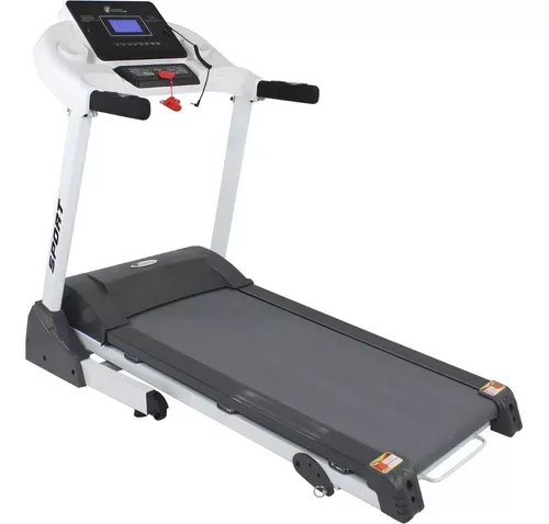 Caminadora eléctrica Centurfit MKZ-CAM918 127V color blanca y negro