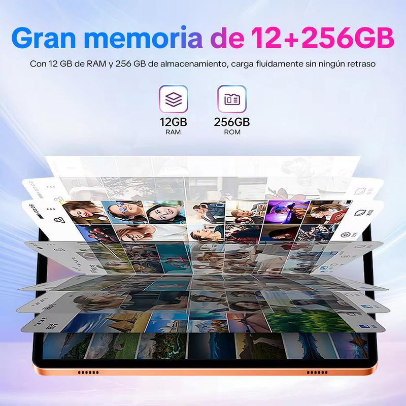 【Regalos Navideños】X9 Ultra 11\" Tablet Android 15 con 256GB Almacenamiento, 12GB RAM, Batería 10000mAh y WiFi 5G