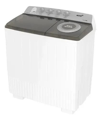 Lavadora Semi-Automática Acros de 19 kg con Doble Tina y MaxSpindry